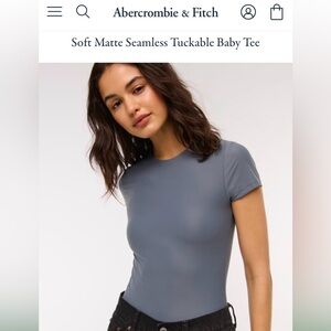 Abercrombie and Fitch seamless baby tee